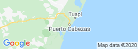 Puerto Cabezas map